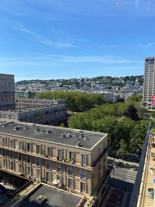 Appartement Perret Vue Sur Mer Le Havre Exterior foto