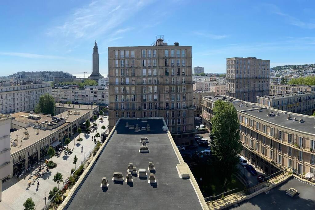 Appartement Perret Vue Sur Mer Le Havre Exterior foto